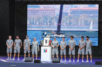 2024-08-30 - Luna Rossa Prada Pirelli (ITA) Teams - 37TH AMERICA'S CUP LOUIS VUITTON TEAM PRESENTATION - SAILING - OTHER SPORTS