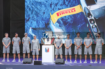 2024-08-30 - Luna Rossa Prada Pirelli (ITA) teams - 37TH AMERICA'S CUP LOUIS VUITTON TEAM PRESENTATION - SAILING - OTHER SPORTS