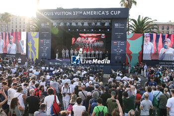 2024-08-30 - Luna Rossa Prada Pirelli (ITA) Teams - 37TH AMERICA'S CUP LOUIS VUITTON TEAM PRESENTATION - SAILING - OTHER SPORTS