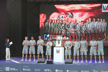 2024-08-30 - Luna Rossa Prada Pirelli (ITA) Teams - 37TH AMERICA'S CUP LOUIS VUITTON TEAM PRESENTATION - SAILING - OTHER SPORTS