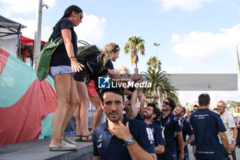 2024-08-30 - Orient Express Racingng Team (FR) teams and fans - 37TH AMERICA'S CUP LOUIS VUITTON TEAM PRESENTATION - SAILING - OTHER SPORTS