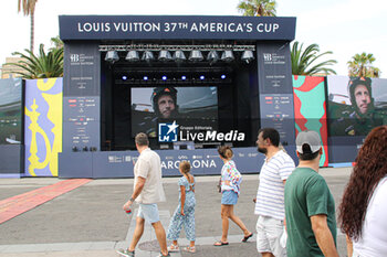 2024-09-03 - America's Cup village barcelona - 37TH AMERICA'S CUP LOUIS VUITTON - VILLAGE - SAILING - OTHER SPORTS