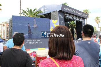 2024-09-03 - America's Cup village - spectators - 37TH AMERICA'S CUP LOUIS VUITTON - VILLAGE - SAILING - OTHER SPORTS