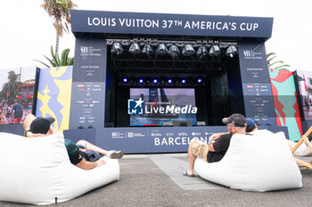 2024-09-03 - America's Cup village - spectators - 37TH AMERICA'S CUP LOUIS VUITTON - VILLAGE - SAILING - OTHER SPORTS