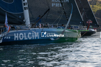 2024-09-15 - Nicolas Lunven Holcim during the start of 48 hours Le Défi Azimut race, off Lorient, Western France, on September 15, 2024 - SAILING - DEFI AZIMUT - LORIENT AGGLOMERATION - SAILING - OTHER SPORTS