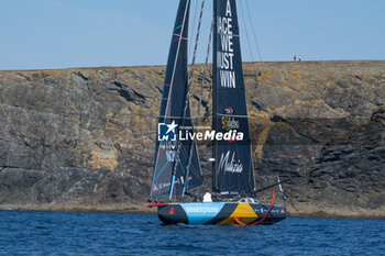 2024-09-15 - Boris Herrmann MALIZIA SEAEXPLORER during the start of 48 hours Le Défi Azimut race, off Lorient, Western France, on September 15, 2024 - SAILING - DEFI AZIMUT - LORIENT AGGLOMERATION - SAILING - OTHER SPORTS