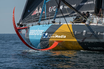 2024-09-15 - Boris Herrmann MALIZIA SEAEXPLORER during the start of 48 hours Le Défi Azimut race, off Lorient, Western France, on September 15, 2024 - SAILING - DEFI AZIMUT - LORIENT AGGLOMERATION - SAILING - OTHER SPORTS