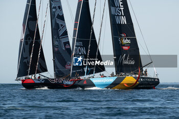 2024-09-15 - Boris Herrmann MALIZIA SEAEXPLORER during the start of 48 hours Le Défi Azimut race, off Lorient, Western France, on September 15, 2024 - SAILING - DEFI AZIMUT - LORIENT AGGLOMERATION - SAILING - OTHER SPORTS