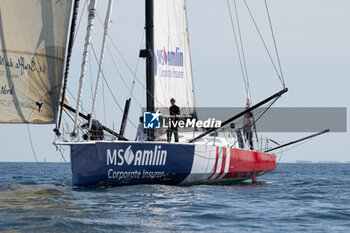 2024-09-15 - Conrad Colman MS AMLIN during the start of 48 hours Le Défi Azimut race, off Lorient, Western France, on September 15, 2024 - SAILING - DEFI AZIMUT - LORIENT AGGLOMERATION - SAILING - OTHER SPORTS