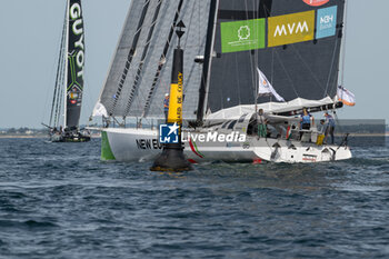 2024-09-15 - SZABOLCS WEORES NEW EUROPE during the start of 48 hours Le Défi Azimut race, off Lorient, Western France, on September 15, 2024 - SAILING - DEFI AZIMUT - LORIENT AGGLOMERATION - SAILING - OTHER SPORTS