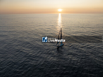 2024-08-27 - Sam Goodchild on Imoca Vulnerable - For the Planet during a training session prior the Vendée Globe 2024 on August 27, 2024, off Groix in France - SAILING - VENDEE GLOBE 2024 - SAM GOODCHILD - IMOCA VULNERABLE - SAILING - OTHER SPORTS