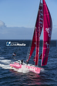 2024-09-10 - Tanguy le Turquais on Imoca LAZARE during a training session prior the Vendée Globe 2024 on September 10, 2024, off Groix in France - SAILING - VENDEE GLOBE 2024 - TANGUY LE TURQUAIS - IMOCA LAZARE TRAINING - SAILING - OTHER SPORTS