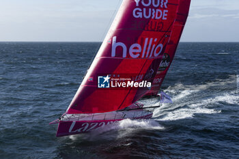 2024-09-10 - Tanguy le Turquais on Imoca LAZARE during a training session prior the Vendée Globe 2024 on September 10, 2024, off Groix in France - SAILING - VENDEE GLOBE 2024 - TANGUY LE TURQUAIS - IMOCA LAZARE TRAINING - SAILING - OTHER SPORTS