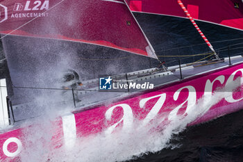 2024-09-10 - Tanguy le Turquais on Imoca LAZARE during a training session prior the Vendée Globe 2024 on September 10, 2024, off Groix in France - SAILING - VENDEE GLOBE 2024 - TANGUY LE TURQUAIS - IMOCA LAZARE TRAINING - SAILING - OTHER SPORTS