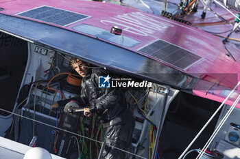 2024-09-10 - Tanguy le Turquais on Imoca LAZARE during a training session prior the Vendée Globe 2024 on September 10, 2024, off Groix in France - SAILING - VENDEE GLOBE 2024 - TANGUY LE TURQUAIS - IMOCA LAZARE TRAINING - SAILING - OTHER SPORTS