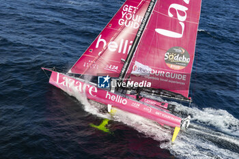 2024-09-10 - Tanguy le Turquais on Imoca LAZARE during a training session prior the Vendée Globe 2024 on September 10, 2024, off Groix in France - SAILING - VENDEE GLOBE 2024 - TANGUY LE TURQUAIS - IMOCA LAZARE TRAINING - SAILING - OTHER SPORTS