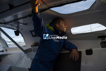 2024-09-14 - Thomas Ruyant on Imoca Vulnerable - For People during a training session prior the Vendée Globe 2024 on September 14, 2024, off Groix in France - SAILING - VENDEE GLOBE 2024 - THOMAS RUYANT - IMOCA VULNERABLE - SAILING - OTHER SPORTS