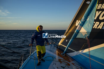 2024-09-14 - Thomas Ruyant on Imoca Vulnerable - For People during a training session prior the Vendée Globe 2024 on September 14, 2024, off Groix in France - SAILING - VENDEE GLOBE 2024 - THOMAS RUYANT - IMOCA VULNERABLE - SAILING - OTHER SPORTS