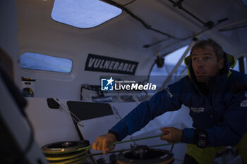 2024-09-14 - Thomas Ruyant on Imoca Vulnerable - For People during a training session prior the Vendée Globe 2024 on September 14, 2024, off Groix in France - SAILING - VENDEE GLOBE 2024 - THOMAS RUYANT - IMOCA VULNERABLE - SAILING - OTHER SPORTS