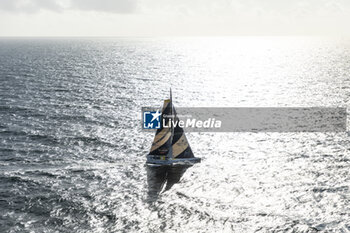 2024-09-10 - Benjamin Ferré on Imoca Monnoyeur - Duo for a Job - For the Planet during a training session prior the Vendée Globe 2024 on September 10, 2024, off Groix in France - SAILING - VENDEE GLOBE 2024 - BENJAMIN FERRÉ - IMOCA MONNOYEUR - DUO FOR A JOB - SAILING - OTHER SPORTS