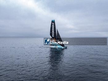 2024-08-28 - Sam Goodchild on Imoca Vulnerable - For the Planet during a training session prior the Vendée Globe 2024 on August 28, 2024, off Groix in France - SAILING - VENDEE GLOBE 2024 - SAM GOODCHILD - IMOCA VULNERABLE - SAILING - OTHER SPORTS