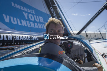 2024-09-12 - Thomas Ruyant on Imoca Vulnerable - For People during a training session prior the Vendée Globe 2024 on September 12, 2024, off Groix in France - SAILING - VENDEE GLOBE 2024 - THOMAS RUYANT - IMOCA VULNERABLE - SAILING - OTHER SPORTS