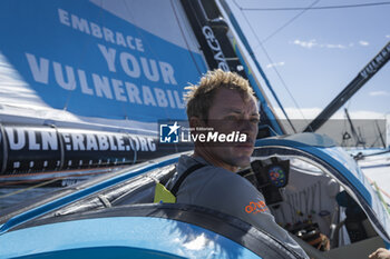 2024-09-12 - Thomas Ruyant on Imoca Vulnerable - For People during a training session prior the Vendée Globe 2024 on September 12, 2024, off Groix in France - SAILING - VENDEE GLOBE 2024 - THOMAS RUYANT - IMOCA VULNERABLE - SAILING - OTHER SPORTS