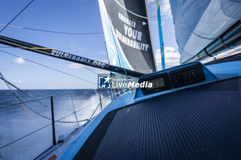 2024-09-12 - Thomas Ruyant on Imoca Vulnerable - For People during a training session prior the Vendée Globe 2024 on September 12, 2024, off Groix in France - SAILING - VENDEE GLOBE 2024 - THOMAS RUYANT - IMOCA VULNERABLE - SAILING - OTHER SPORTS