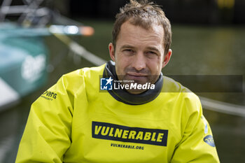 2024-09-02 - Sam Goodchild on Imoca Vulnerable - For the Planet during a training session prior the Vendée Globe 2024 on September 2, 2024, in Lorient, France - SAILING - VENDEE GLOBE 2024 - SAM GOODCHILD - IMOCA VULNERABLE - SAILING - OTHER SPORTS