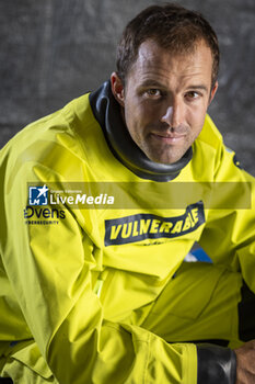 2024-09-02 - Sam Goodchild on Imoca Vulnerable - For the Planet during a training session prior the Vendée Globe 2024 on September 2, 2024, in Lorient, France - SAILING - VENDEE GLOBE 2024 - SAM GOODCHILD - IMOCA VULNERABLE - SAILING - OTHER SPORTS