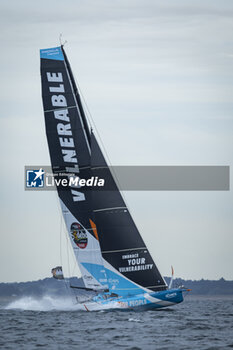 2024-09-06 - Thomas Ruyant on Imoca Vulnerable - For People during a training session prior the Vendée Globe 2024 on September 6, 2024, off Groix in France - SAILING - VENDEE GLOBE 2024 - THOMAS RUYANT - IMOCA VULNERABLE - SAILING - OTHER SPORTS