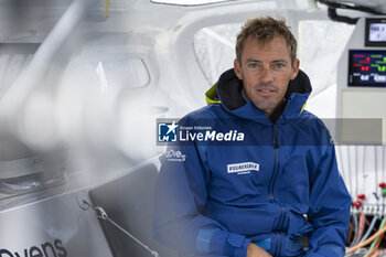 2024-09-02 - Thomas Ruyant on Imoca Vulnerable - For People during a training session prior the Vendée Globe 2024 on September 2, 2024, in Lorient, France - SAILING - VENDEE GLOBE 2024 - THOMAS RUYANT - IMOCA VULNERABLE - SAILING - OTHER SPORTS