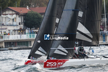 03/11/2024 - Maria Vittoria Marchesini member of Team Prada Pirelli di Luna Rossa- with her team, “Coppa dei Bravi” – Trofeo Kong, match-race regatta for charity held in the Gulf of Lecco (LC), Italy, 01.11.2024. Photo by Marius Bunduc/LiveMedia - COPPA DEI BRAVI - VELA - ALTRO