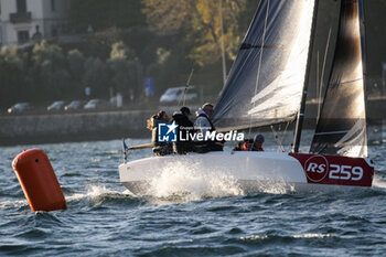 03/11/2024 - Maria Vittoria Marchesini member of Team Prada Pirelli di Luna Rossa- with her team, “Coppa dei Bravi” – Trofeo Kong, match-race regatta for charity held in the Gulf of Lecco (LC), Italy, 01.11.2024. Photo by Marius Bunduc/LiveMedia - COPPA DEI BRAVI - VELA - ALTRO