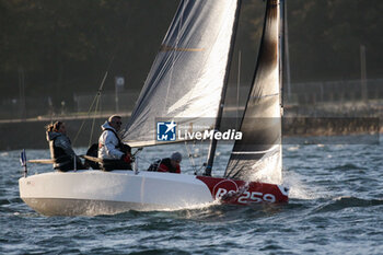 03/11/2024 - Maria Vittoria Marchesini member of Team Prada Pirelli di Luna Rossa- with her team, “Coppa dei Bravi” – Trofeo Kong, match-race regatta for charity held in the Gulf of Lecco (LC), Italy, 01.11.2024. Photo by Marius Bunduc/LiveMedia - COPPA DEI BRAVI - VELA - ALTRO