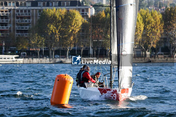 03/11/2024 - sailing regatta moments “Coppa dei Bravi” – Trofeo Kong, match-race regatta for charity held in the Gulf of Lecco (LC), Italy, 01.11.2024. Photo by Marius Bunduc/LiveMedia - COPPA DEI BRAVI - VELA - ALTRO