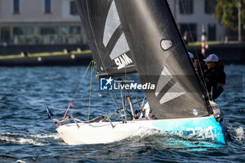 03/11/2024 - sailing regatta moments “Coppa dei Bravi” – Trofeo Kong, match-race regatta for charity held in the Gulf of Lecco (LC), Italy, 01.11.2024. Photo by Marius Bunduc/LiveMedia - COPPA DEI BRAVI - VELA - ALTRO