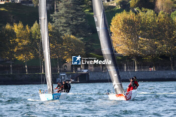 03/11/2024 - sailing regatta moments “Coppa dei Bravi” – Trofeo Kong, match-race regatta for charity held in the Gulf of Lecco (LC), Italy, 01.11.2024. Photo by Marius Bunduc/LiveMedia - COPPA DEI BRAVI - VELA - ALTRO