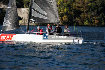 03/11/2024 - Maria Vittoria Marchesini member of Team Prada Pirelli di Luna Rossa- with her team, “Coppa dei Bravi” – Trofeo Kong, match-race regatta for charity held in the Gulf of Lecco (LC), Italy, 01.11.2024. Photo by Marius Bunduc/LiveMedia - COPPA DEI BRAVI - VELA - ALTRO