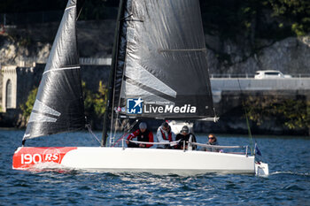 03/11/2024 - Maria Vittoria Marchesini member of Team Prada Pirelli di Luna Rossa- with her team, “Coppa dei Bravi” – Trofeo Kong, match-race regatta for charity held in the Gulf of Lecco (LC), Italy, 01.11.2024. Photo by Marius Bunduc/LiveMedia - COPPA DEI BRAVI - VELA - ALTRO