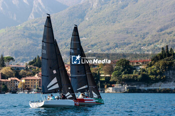 03/11/2024 - Maria Vittoria Marchesini member of Team Prada Pirelli di Luna Rossa- with her team, “Coppa dei Bravi” – Trofeo Kong, match-race regatta for charity held in the Gulf of Lecco (LC), Italy, 01.11.2024. Photo by Marius Bunduc/LiveMedia - COPPA DEI BRAVI - VELA - ALTRO