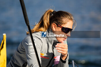 03/11/2024 - Maria Vittoria Marchesini member of Team Prada Pirelli di Luna Rossa- with her team, “Coppa dei Bravi” – Trofeo Kong, match-race regatta for charity held in the Gulf of Lecco (LC), Italy, 01.11.2024. Photo by Marius Bunduc/LiveMedia - COPPA DEI BRAVI - VELA - ALTRO