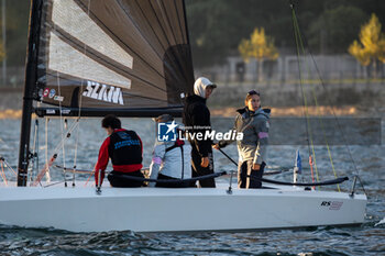 03/11/2024 - Maria Vittoria Marchesini member of Team Prada Pirelli di Luna Rossa- with her team, “Coppa dei Bravi” – Trofeo Kong, match-race regatta for charity held in the Gulf of Lecco (LC), Italy, 01.11.2024. Photo by Marius Bunduc/LiveMedia - COPPA DEI BRAVI - VELA - ALTRO