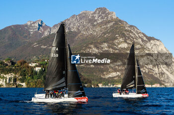 03/11/2024 - sailing regatta moments “Coppa dei Bravi” – Trofeo Kong, match-race regatta for charity held in the Gulf of Lecco (LC), Italy, 01.11.2024. Photo by Marius Bunduc/LiveMedia - COPPA DEI BRAVI - VELA - ALTRO