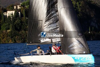 03/11/2024 - Maria Vittoria Marchesini member of Team Prada Pirelli di Luna Rossa- with her team, “Coppa dei Bravi” – Trofeo Kong, match-race regatta for charity held in the Gulf of Lecco (LC), Italy, 01.11.2024. Photo by Marius Bunduc/LiveMedia - COPPA DEI BRAVI - VELA - ALTRO