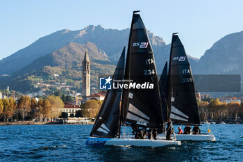 03/11/2024 - sailing regatta moments “Coppa dei Bravi” – Trofeo Kong, match-race regatta for charity held in the Gulf of Lecco (LC), Italy, 01.11.2024. Photo by Marius Bunduc/LiveMedia - COPPA DEI BRAVI - VELA - ALTRO