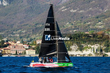 03/11/2024 - Maria Vittoria Marchesini member of Team Prada Pirelli di Luna Rossa- with her team, “Coppa dei Bravi” – Trofeo Kong, match-race regatta for charity held in the Gulf of Lecco (LC), Italy, 01.11.2024. Photo by Marius Bunduc/LiveMedia - COPPA DEI BRAVI - VELA - ALTRO