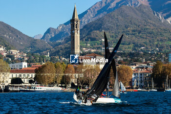 03/11/2024 - Torben Grael- with her team, “Coppa dei Bravi” – Trofeo Kong, match-race regatta for charity held in the Gulf of Lecco (LC), Italy, 01.11.2024. Photo by Marius Bunduc/LiveMedia - COPPA DEI BRAVI - VELA - ALTRO