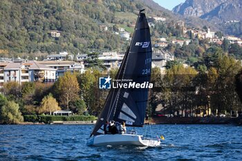 03/11/2024 - Maria Vittoria Marchesini member of Team Prada Pirelli di Luna Rossa- with her team, “Coppa dei Bravi” – Trofeo Kong, match-race regatta for charity held in the Gulf of Lecco (LC), Italy, 01.11.2024. Photo by Marius Bunduc/LiveMedia - COPPA DEI BRAVI - VELA - ALTRO