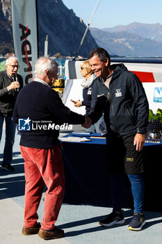 03/11/2024 - Torben Grael- with her team, “Coppa dei Bravi” – Trofeo Kong, match-race regatta for charity held in the Gulf of Lecco (LC), Italy, 01.11.2024. Photo by Marius Bunduc/LiveMedia - COPPA DEI BRAVI - VELA - ALTRO